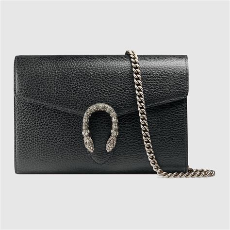 gucci dionysus mini leather chain clutch black|dionysus handbags Gucci.